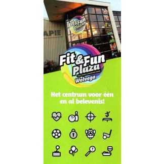 Bestel gratis de folders van Fit & Fun Plaza