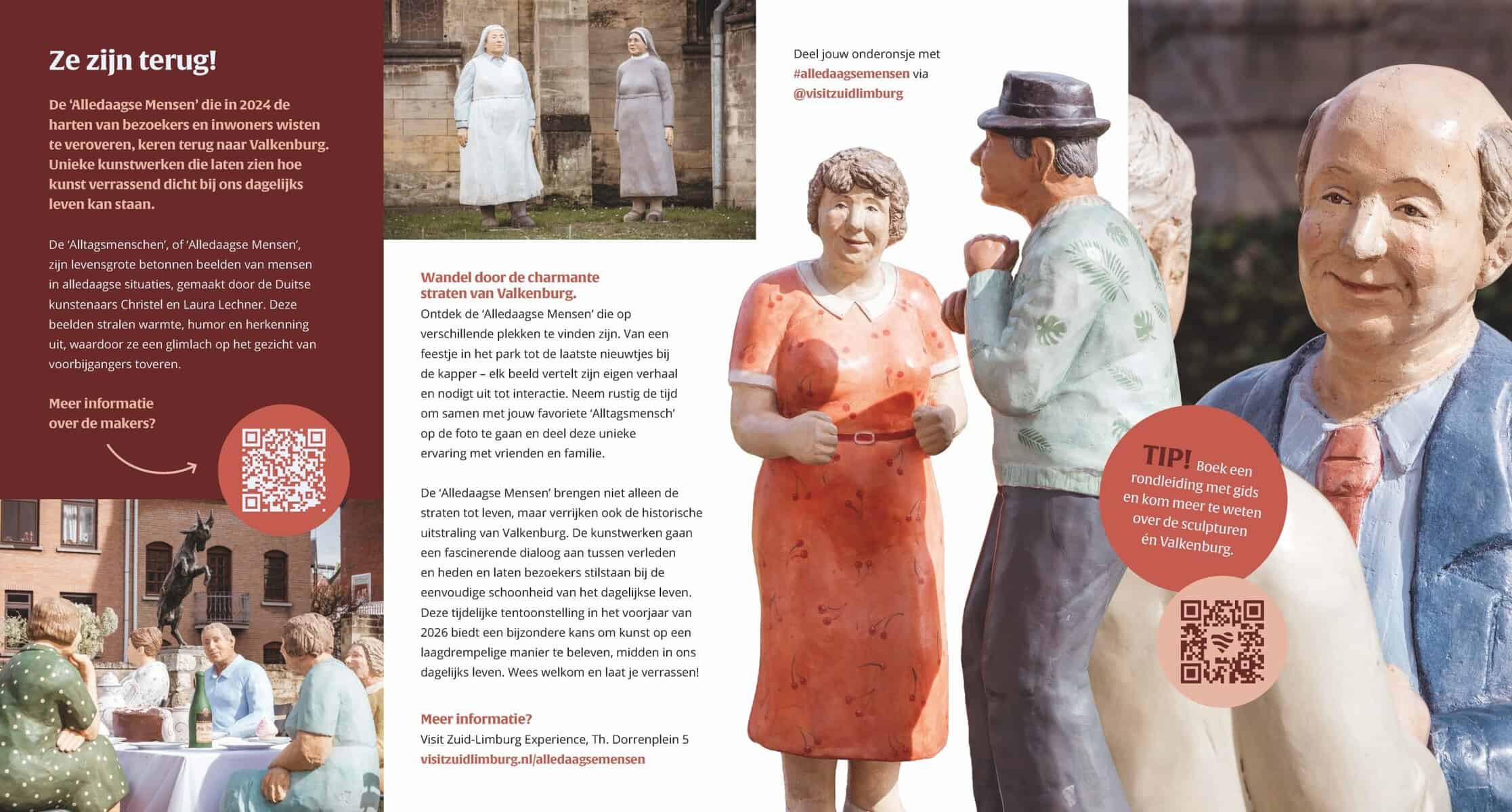 44 sculpturen van alledaagse mensen 1 maart t/m 8 juni 2026 Valkenburg - Afbeelding 3