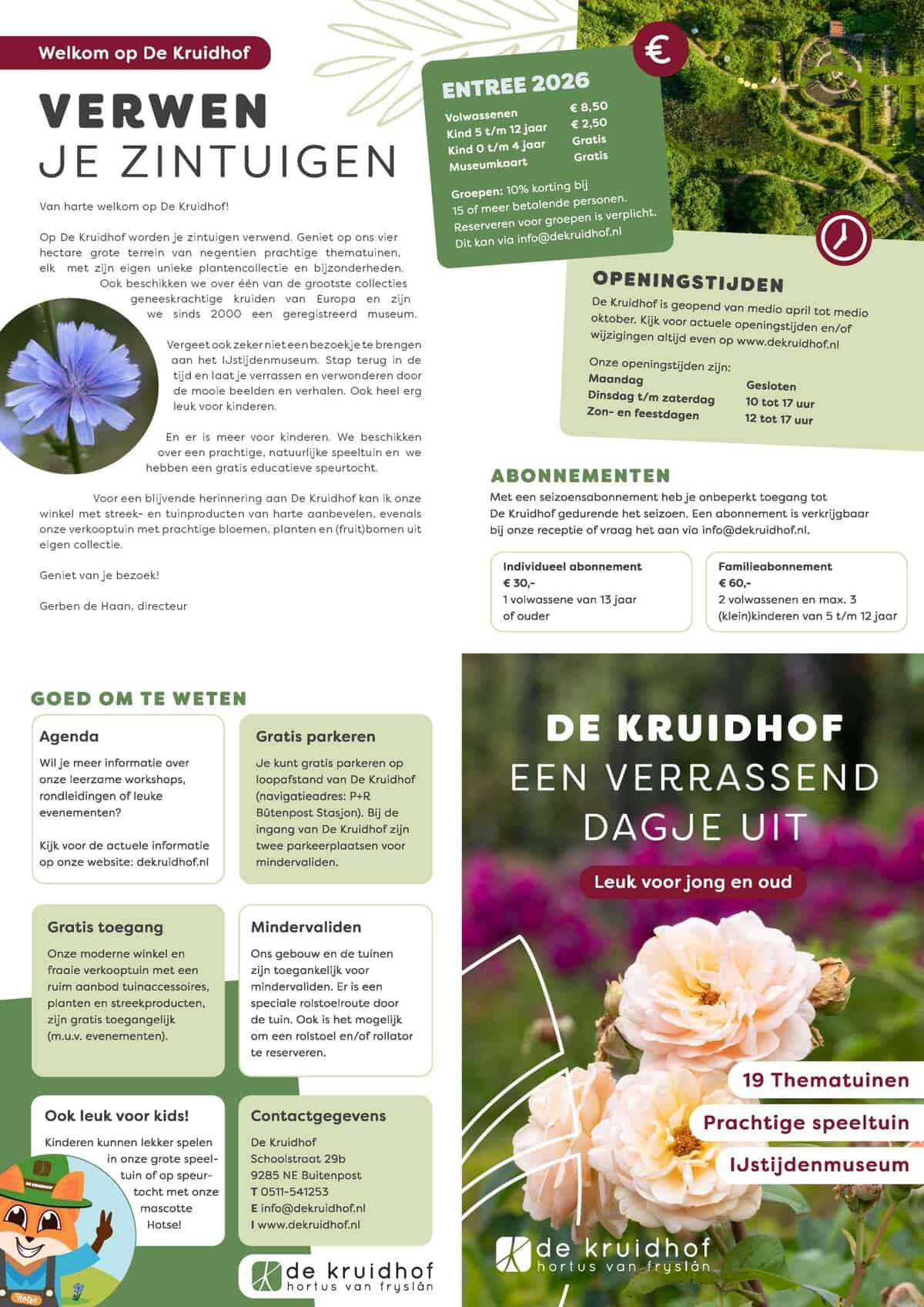 De Kruidhof Hortus van Friesland - Buitenpost - Afbeelding 3