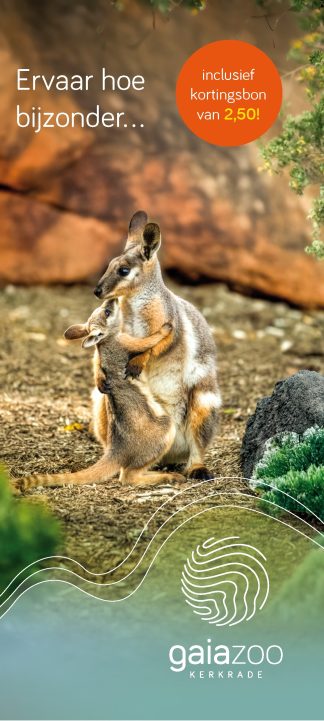 GaiaZOO Kerkrade + kortingsbon van € 2,50