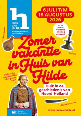 Huis van Hilde – Zomervakantie t/m 16 augustus 2026 – Castricum