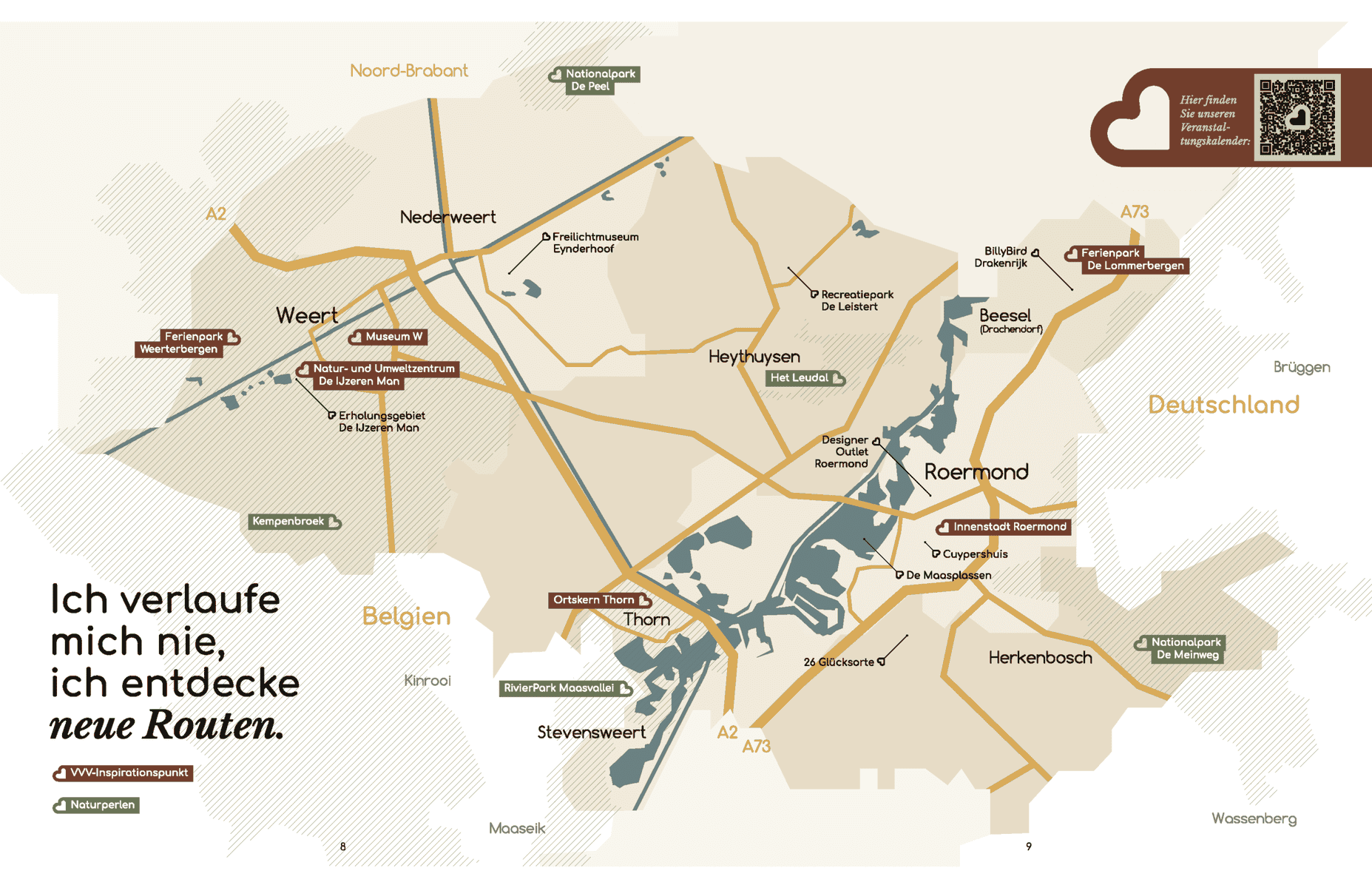 Magazine Midden-Limburg Hartstocht van Limburg Marketing (Duitstalig) - Afbeelding 3