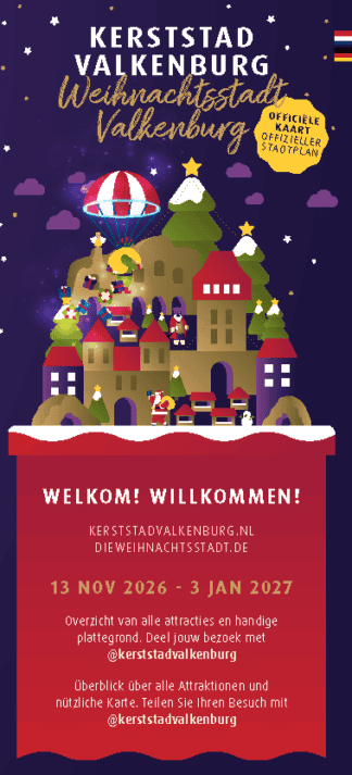 Kerststad Valkenburg 2026 Nederlands en Duitstalig